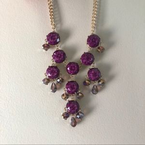 Leslie Danzis multi-cut bib necklace